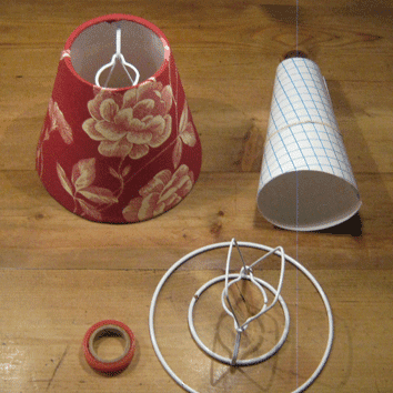 Candle Clip Lampshade Making Kit 2pack Pair, How To Make A Clip On Candle Lampshade